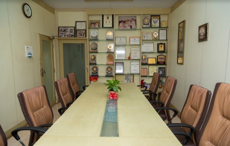 Conference room facility at K.C. College for meetings and discussions