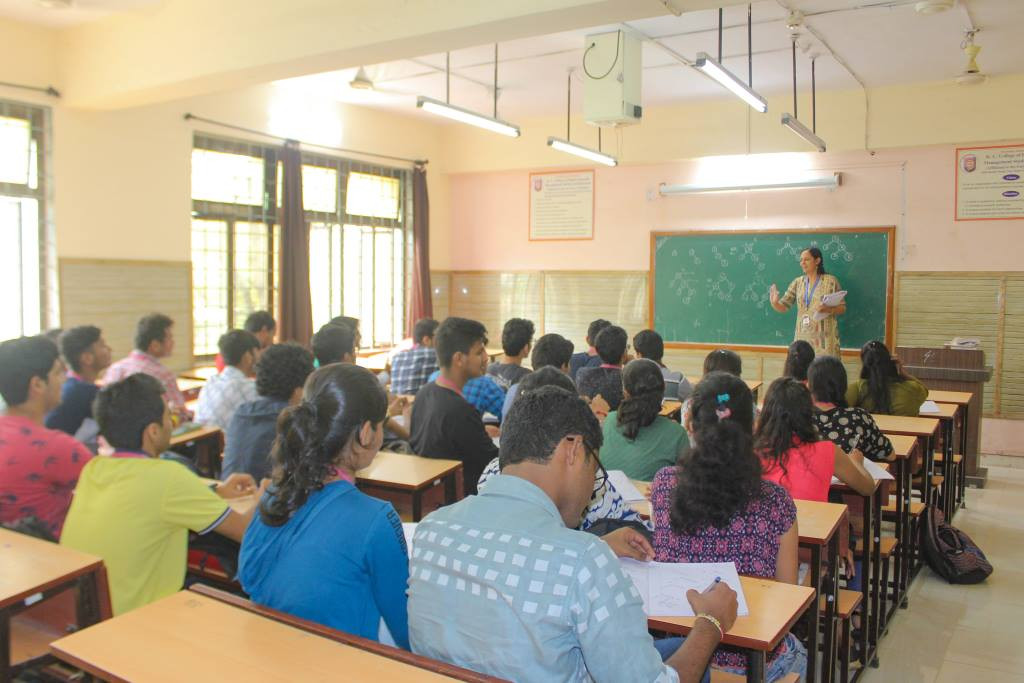 Modern classrooms at K.C. College for academic learning